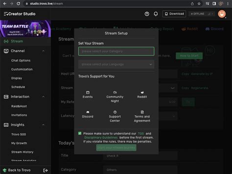 bot trovo|How to Stream on Trovo .